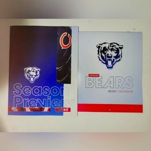 Chicago Bears Season Preview Magazine and Bears Calendar 2022-2023 #eshopchicago